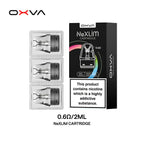 OXVA Nexlim 4ml Replacement Pods  – 3 Pack, 4ml