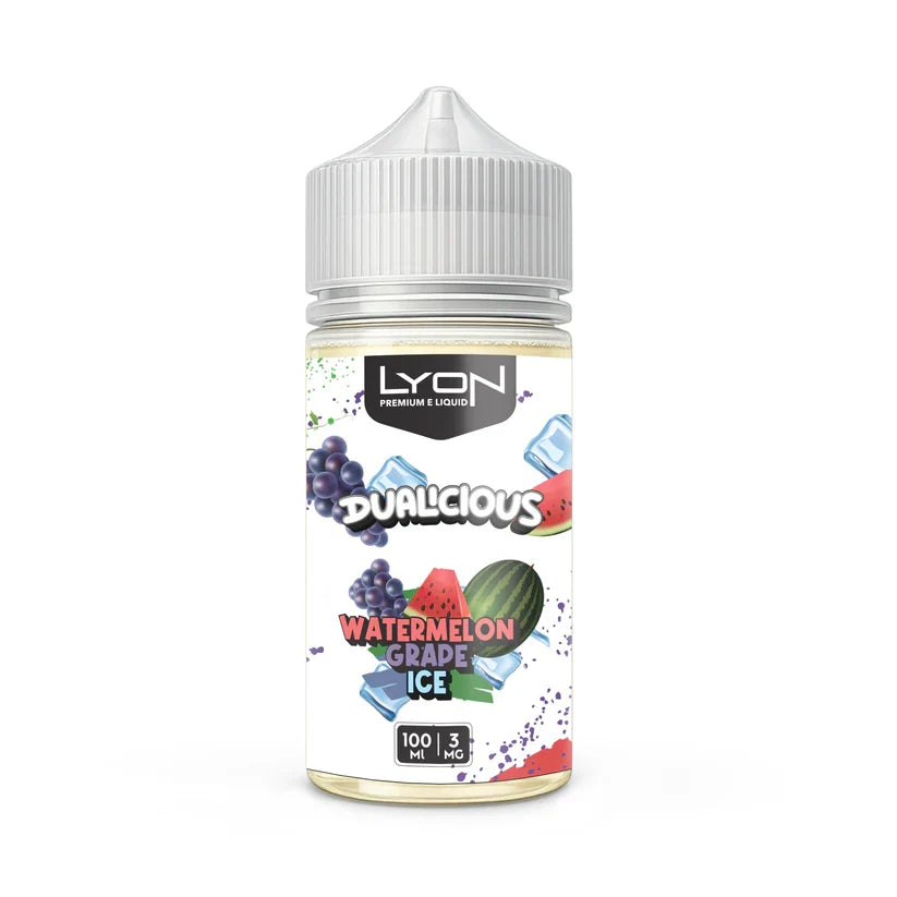 Lyon Dualicious Watermelon Grape Ice 100ml (3mg)