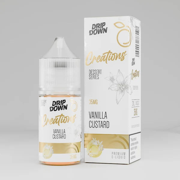 VANILLA   CUSTARD   30ML   -   Drip Down Creation Series
