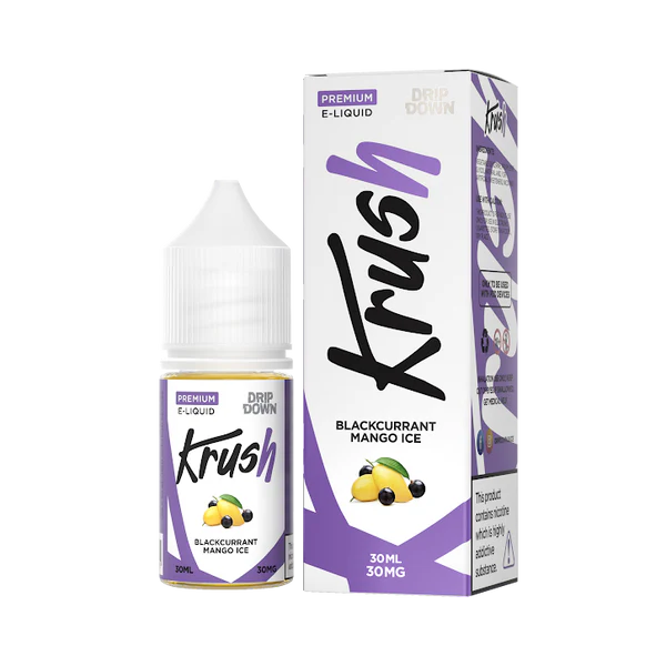 BLACKCURRANT   MANGO   ICE 30ML   -   DRIP DOWN KRUSH SERIES