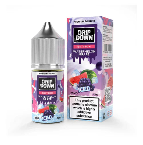 WATERMELON   GRAPE   ICE   30ML -   Drip down Edition Series