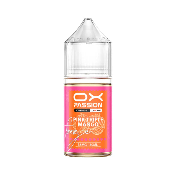 OX PASSION PINK TRIPLE MANGO 30ML - OX PASSION FREEZE