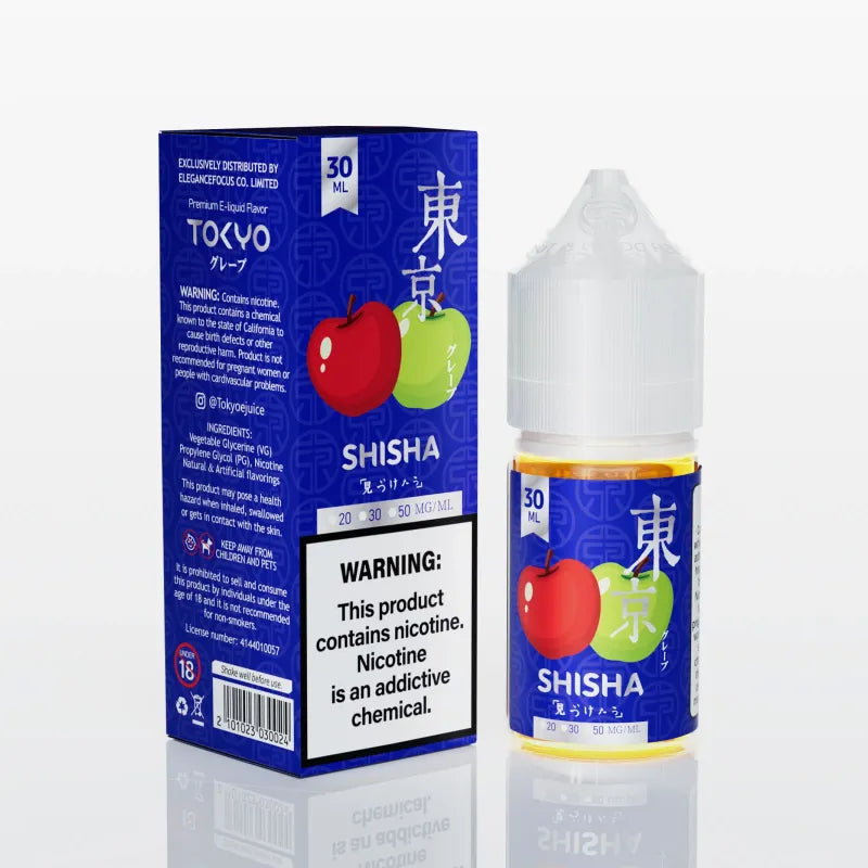 Tokyo Shisha Two Apple Salt Nic E-Liquid 30ml