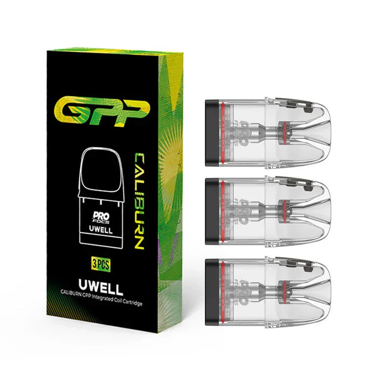 Uwell Caliburn GPP Replacement Pod – 3ml – 3 Pack, (for G3 & G4)
