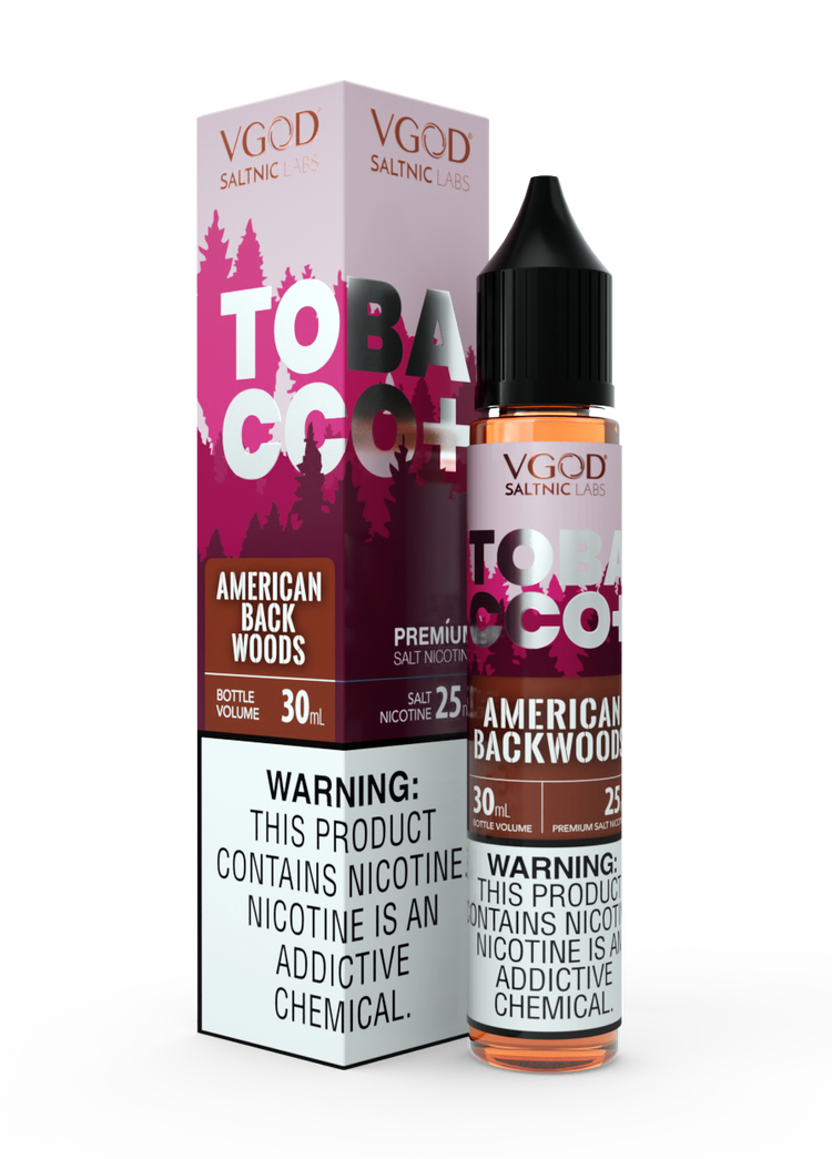 VGOD Tobacco Plus American Backwoods 30ML
