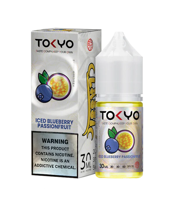 TOKYO BLUEBERRY   PASSIONFRUIT   ICE   30ML   -   TOKYO CLASSIC SERIES