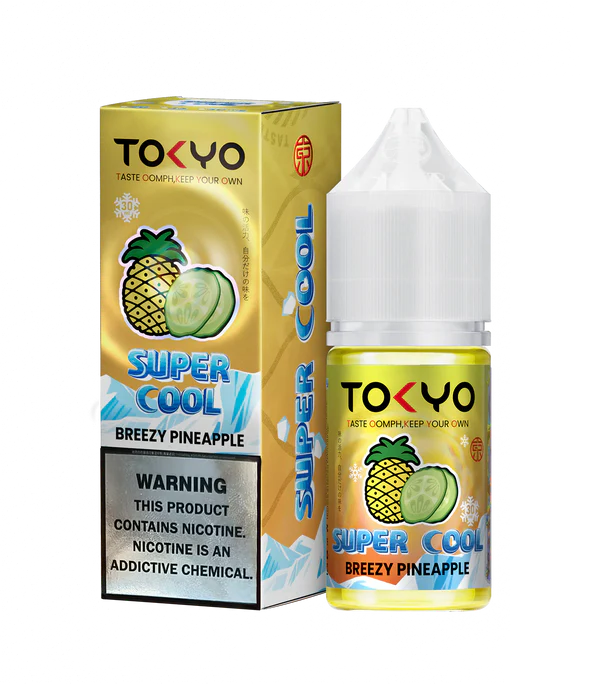 TOKYO BREEZY   PINEAPPLE ICE   30ML   -   TOKYO SUPER COOL SERIES