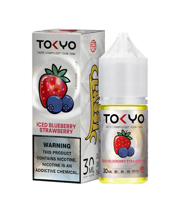 TOKYO BLUEBERRY   STRAWBERRY   ICE   30ML   -   TOKYO CLASSIC SERIES