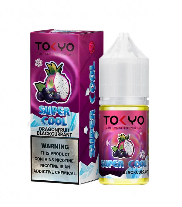 TOKYO DRAGON   FRUIT   BLACKCURRANT ICE   30ML   -   TOKYO SUPER COOL SERIES