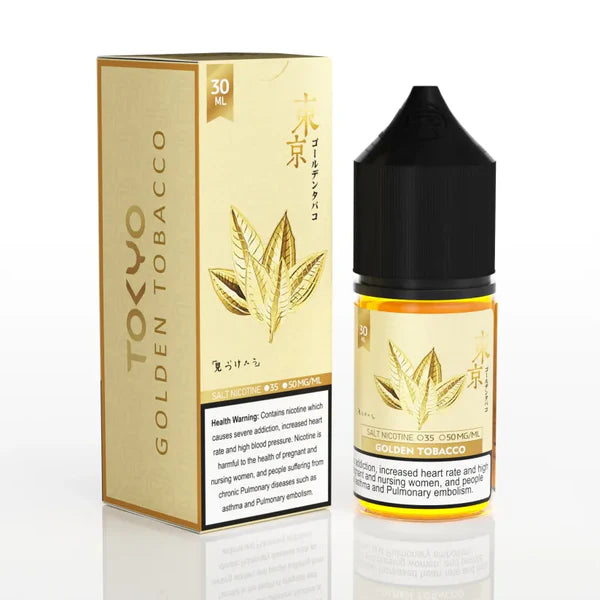 TOKYO GOLDEN TOBACCO 30ML -   Tokyo Tobacco Series