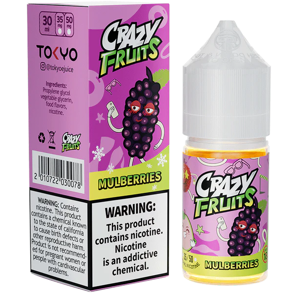 TOKYO MULBERRIES   30ML   -   TOKYO   CRAZY   FRUITS SERIES