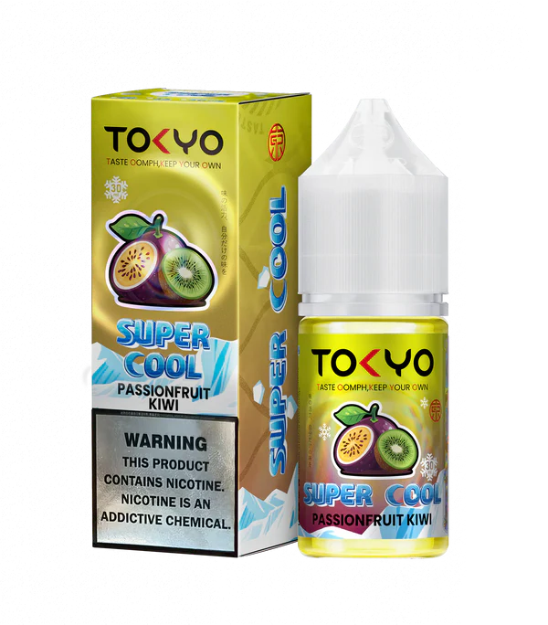 TOKYO PASSIONFRUIT   KIWI   ICE   30ML   -   TOKYO SUPER COOL SERIES