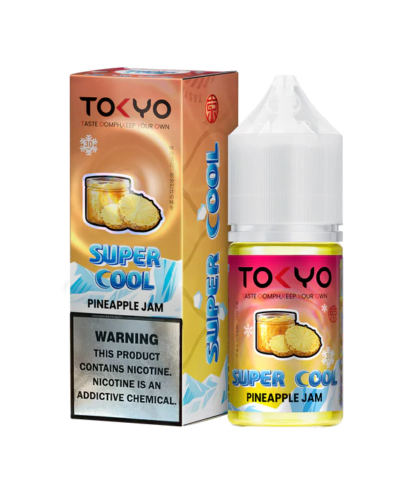 TOKYO PINEAPPLE   JAM ICE   30ML   -   TOKYO SUPER COOL SERIES
