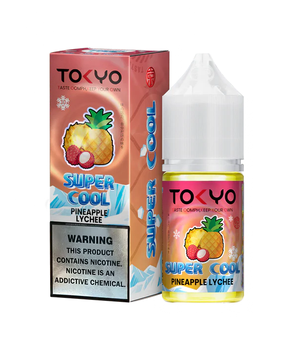 TOKYO PINEAPPLE   LYCHEE ICE   30ML   -   TOKYO SUPER COOL SERIES