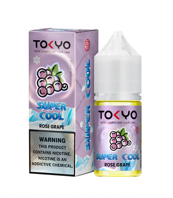 TOKYO ROSE   GRAPE   30ML   -   TOKYO SUPER COOL SERIES