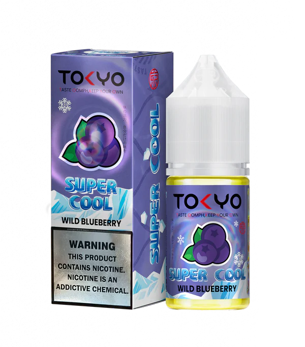 TOKYO WILD   BLUEBERRY   30ML   -   TOKYO SUPER COOL SERIES